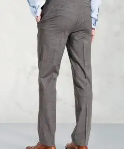 Alternative view of Tailored Fit Avalino Grey Suit Trousers
