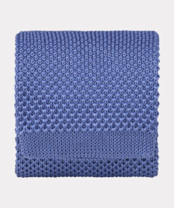 Sky Blue Knitted Tie