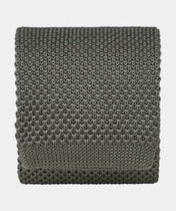 Green Knitted Tie