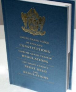 Craft Book of Constitutions United Grand Lodge of England