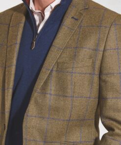 Alternative view of Tailored Fit Breedon Fern Check Wool Jacket