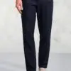 Regular Fit Caine Navy Linen Cotton Trousers