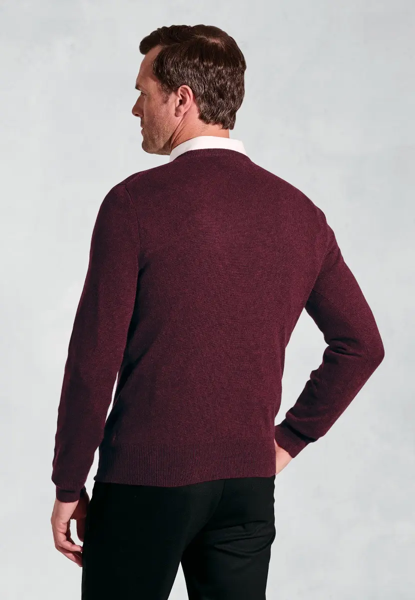 Shiraz Cashmere Crew Neck Jumper - Image 2