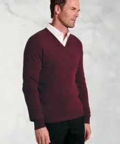 Shiraz Cashmere V-Neck Jumper