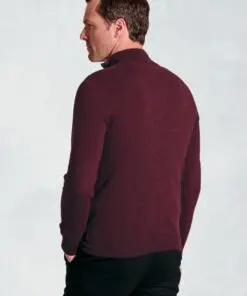 Alternative view of Shiraz Cashmere Zip Neck Jumper