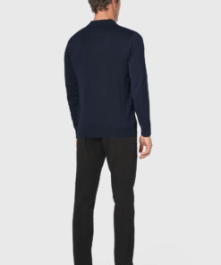 Alternative view of Casper Navy Long Sleeve Polo Shirt