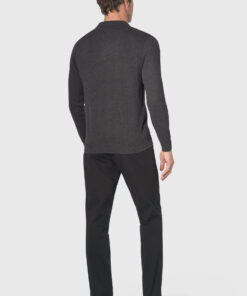 Alternative view of Casper Charcoal Long Sleeve Polo Shirt