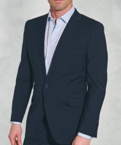 Alternative view of Tailored Fit Cassino Navy Washable Suit Jacket