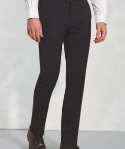 Tailored Fit Cassino Charcoal Washable Suit Trousers