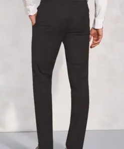 Alternative view of Tailored Fit Cassino Charcoal Washable Suit Trousers