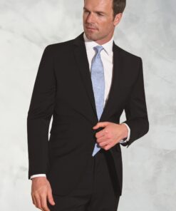 Tailored Fit Cassino Black Washable Suit Jacket