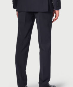 Alternative view of Tailored Fit Cassino Navy Washable Suit Trousers