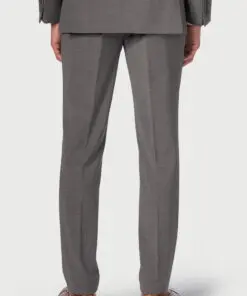 Alternative view of Tailored Fit Cassino Grey Washable Suit Trousers