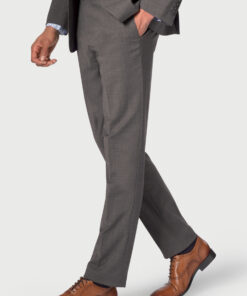 Tailored Fit Cassino Grey Washable Suit Trousers