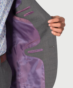 Alternative view of Tailored Fit Cassino Grey Washable Suit Jacket