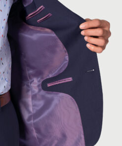 Alternative view of Tailored Fit Cassino Mid Blue Washable Suit Jacket