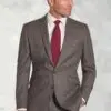 Tailored Fit Clifford Grey Donegal Wool Suit Jacket