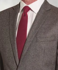 Alternative view of Tailored Fit Clifford Grey Donegal Wool Suit Jacket