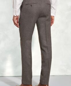 Alternative view of Tailored Fit Clifford Grey Donegal Wool Suit Trouser