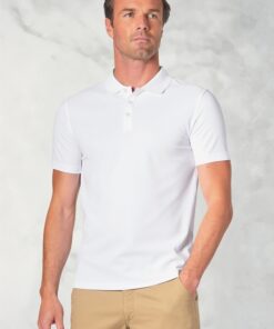 Columbia White Polo Shirt