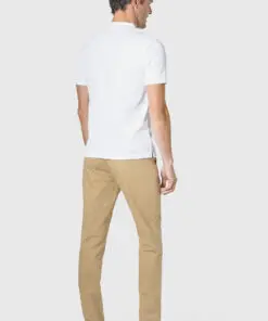 Alternative view of Columbia White Polo Shirt