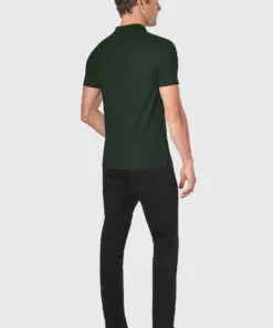 Alternative view of Columbia Bottle Green Polo Shirt