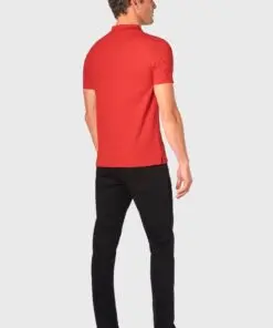Alternative view of Columbia Red Polo Shirt