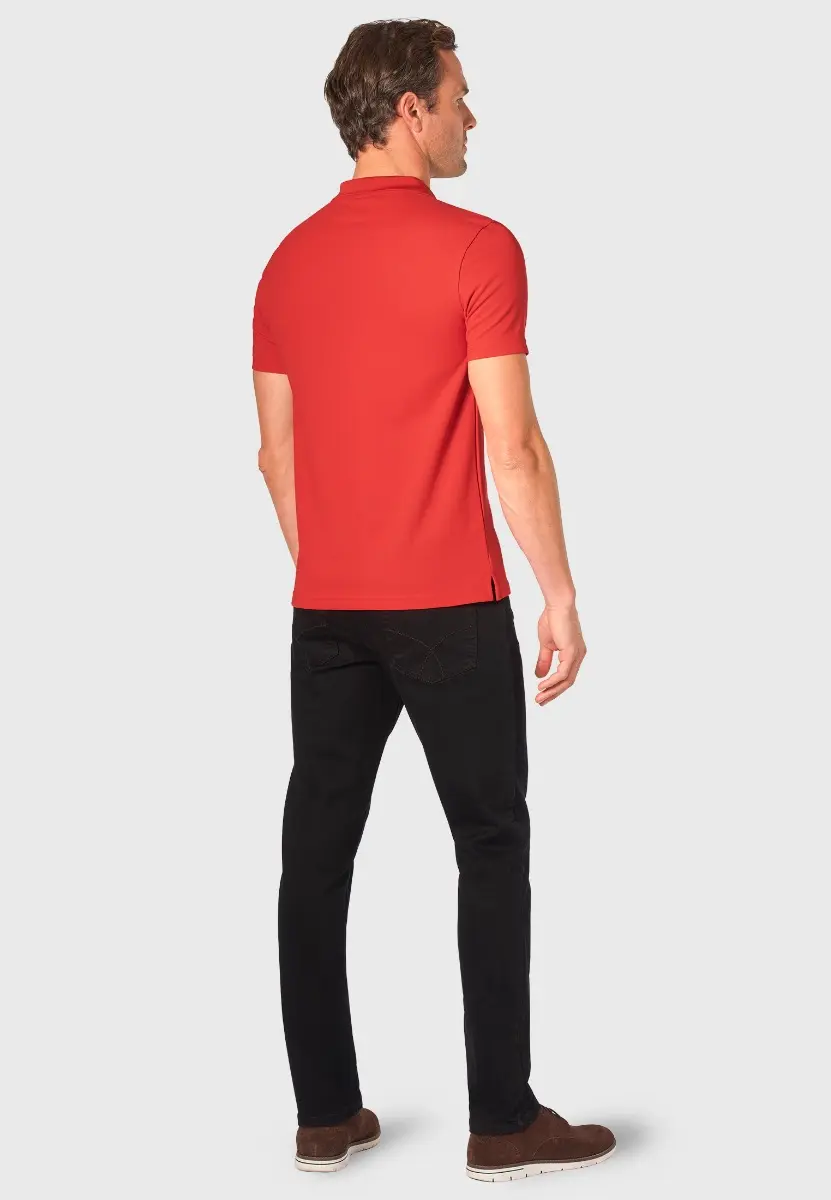 Columbia Red Polo Shirt - Image 2