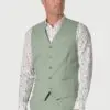 Tailored Fit Constable Sage Suit Waistcoat