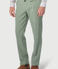 Tailored Fit Constable Sage Linen Blend Suit Trouser
