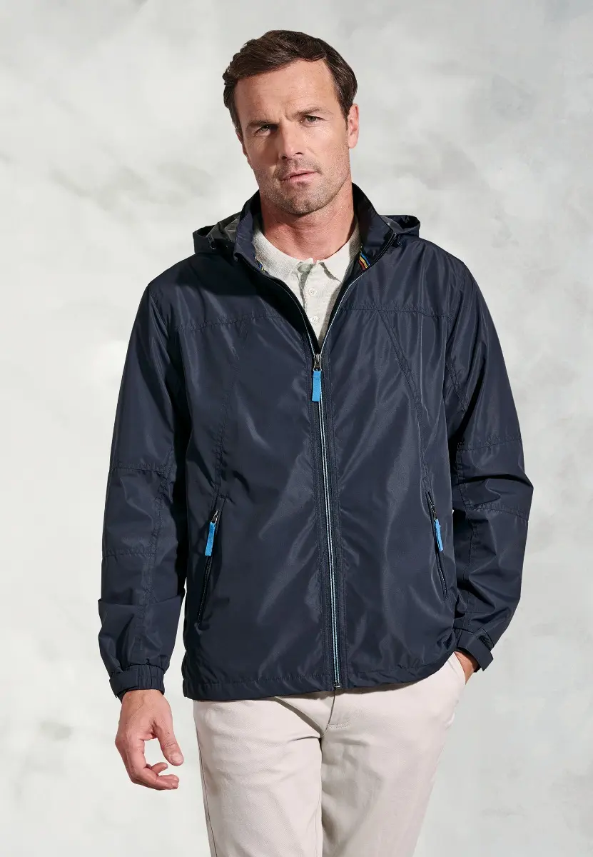 Cooper Navy Packaway Water Resistant Jacket
