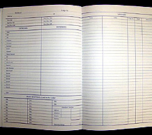 Craft London Attendance Book