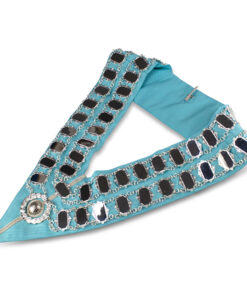 Craft Chain Collar  Silverplated & Mounted - Double Row