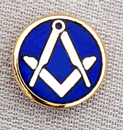 Craft Lapel Badge S&c On Blue Enamel   Clutch Back Fitting