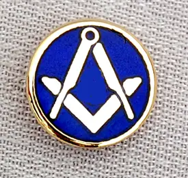 Craft Lapel Badge S&c On Blue Enamel   Clutch Back Fitting