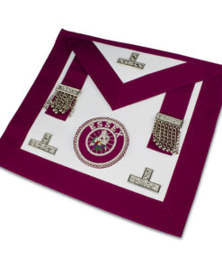 Craft Provincial Steward Apron Lambskin (levels) With Badge