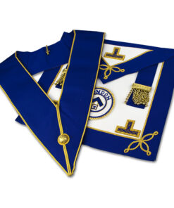 Craft Provincial Undress Apron & Collar (incl Badge) Imitation Leather