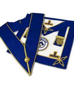 Craft Provincial Undress Apron & Collar (incl Badge) Imitation Leather
