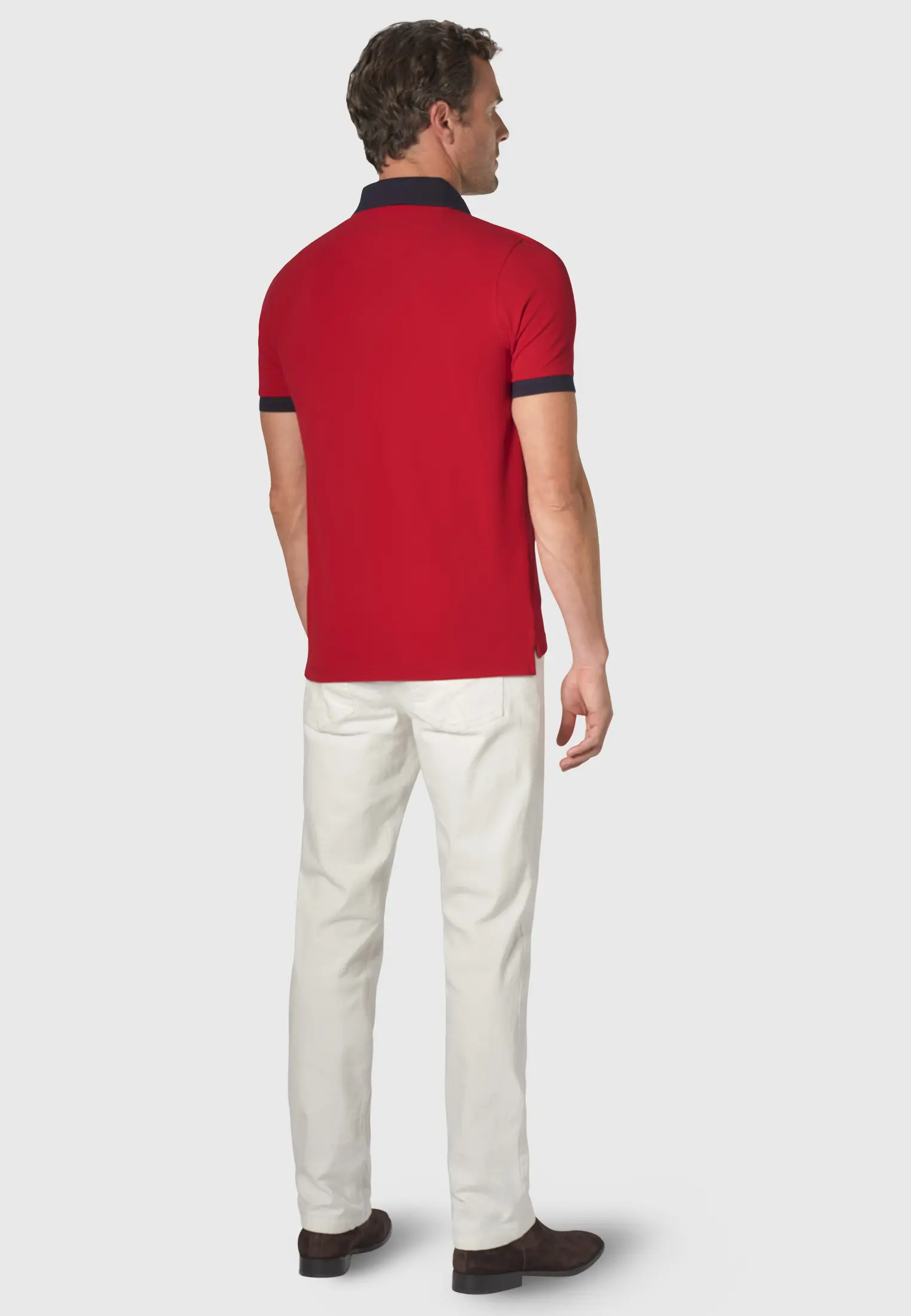 Dexter Wales Pure Cotton Pique Polo Shirt - Image 2