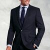 Tailored Fit Dijon Navy Suit Jacket