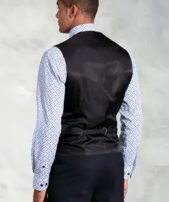 Alternative view of Tailored Fit Navy Waistcoat