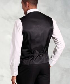 Alternative view of Tailored Fit Black Waistcoat