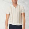 Duke Ivory Merino Wool Polo Shirt