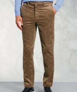 Regular Fit Ellroy Camel Corduroy Trouser