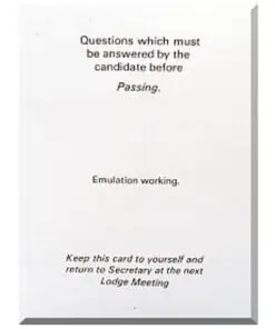 Emulation Question Card (passing)