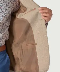 Alternative view of Regular Fit Federer Natural Textured Jacket