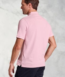 Alternative view of Firth Pink Pure Cotton Pique Polo Shirt