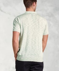 Alternative view of Gibson Mint Slub Linen Blend Polo Shirt