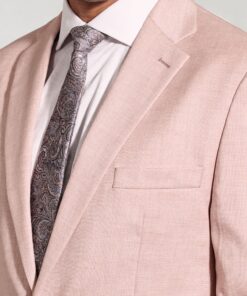 Alternative view of Tailored Fit Hardy Pink Textured Occasion Suit Jacket