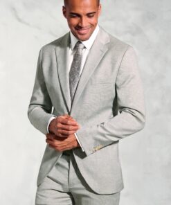 Tailored Fit Hardy Green Textured Occasion Suit Jacket